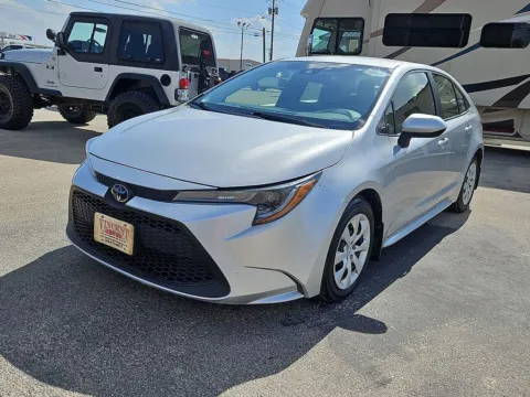 Silver 2021 Toyota Corolla LE for sale in Abilene, TX