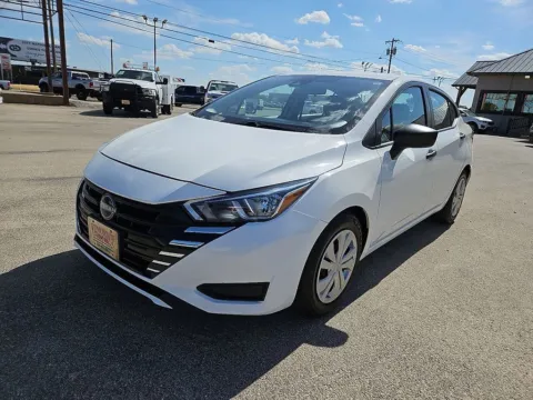White 2023 Nissan Versa 1.6 S for sale in Abilene, TX