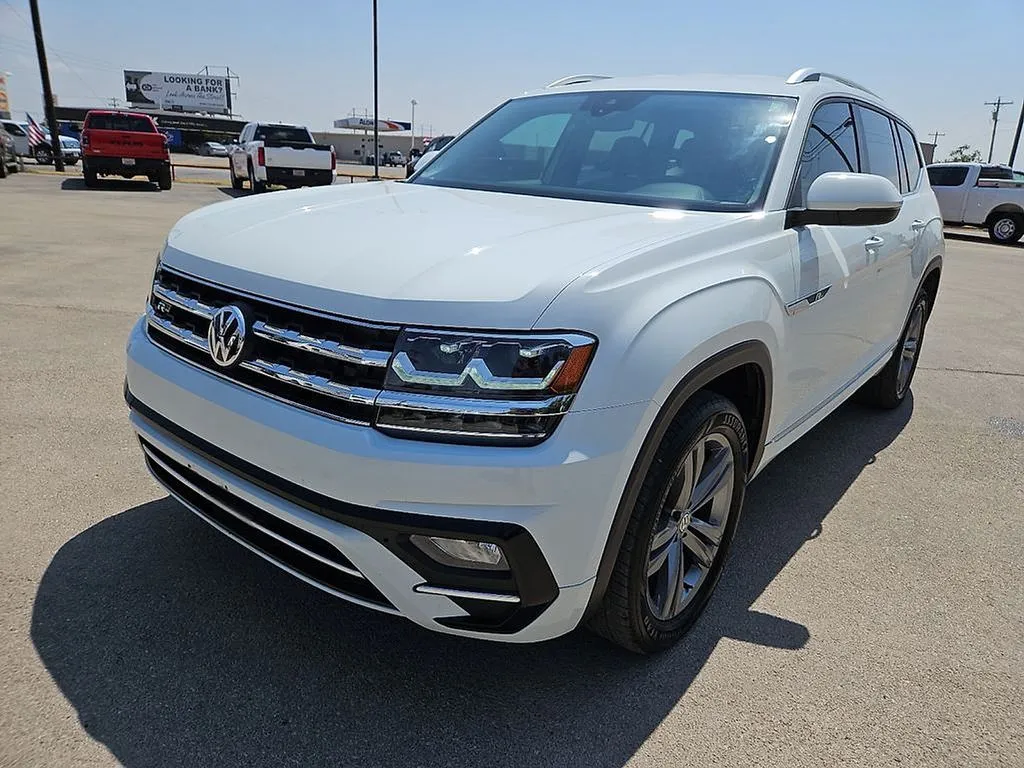 White 2019 Volkswagen Atlas 3.6L V6 SE for sale in Abilene, TX