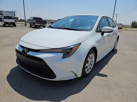 White 2024 Toyota Corolla LE for sale in Abilene, TX