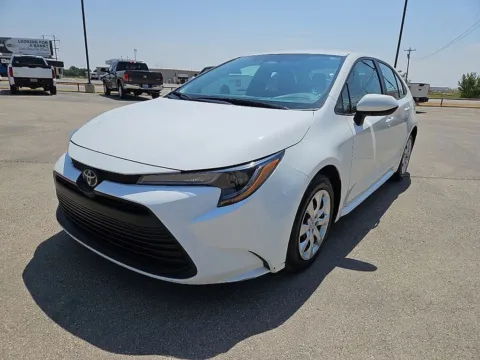 White 2024 Toyota Corolla LE for sale in Abilene, TX
