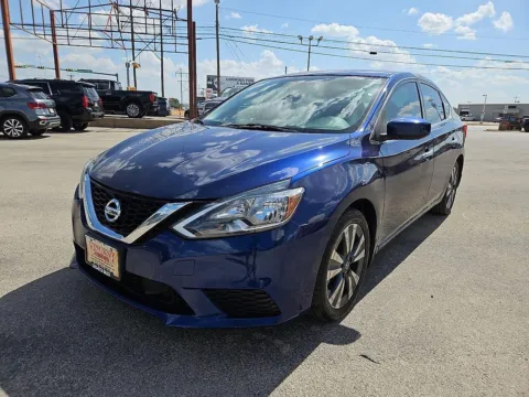 Blue 2019 Nissan Sentra SV for sale in Abilene, TX