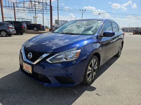 Blue 2019 Nissan Sentra SV for sale in Abilene, TX