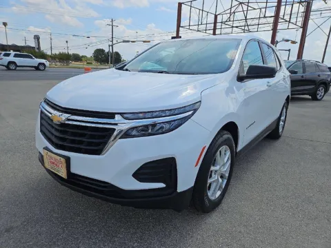White 2023 Chevrolet Equinox LS for sale in Abilene, TX