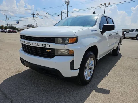 White 2021 Chevrolet Silverado 1500 Custom for sale in Abilene, TX