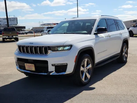 White 2021 Jeep Grand Cherokee L Limited for sale in Abilene, TX