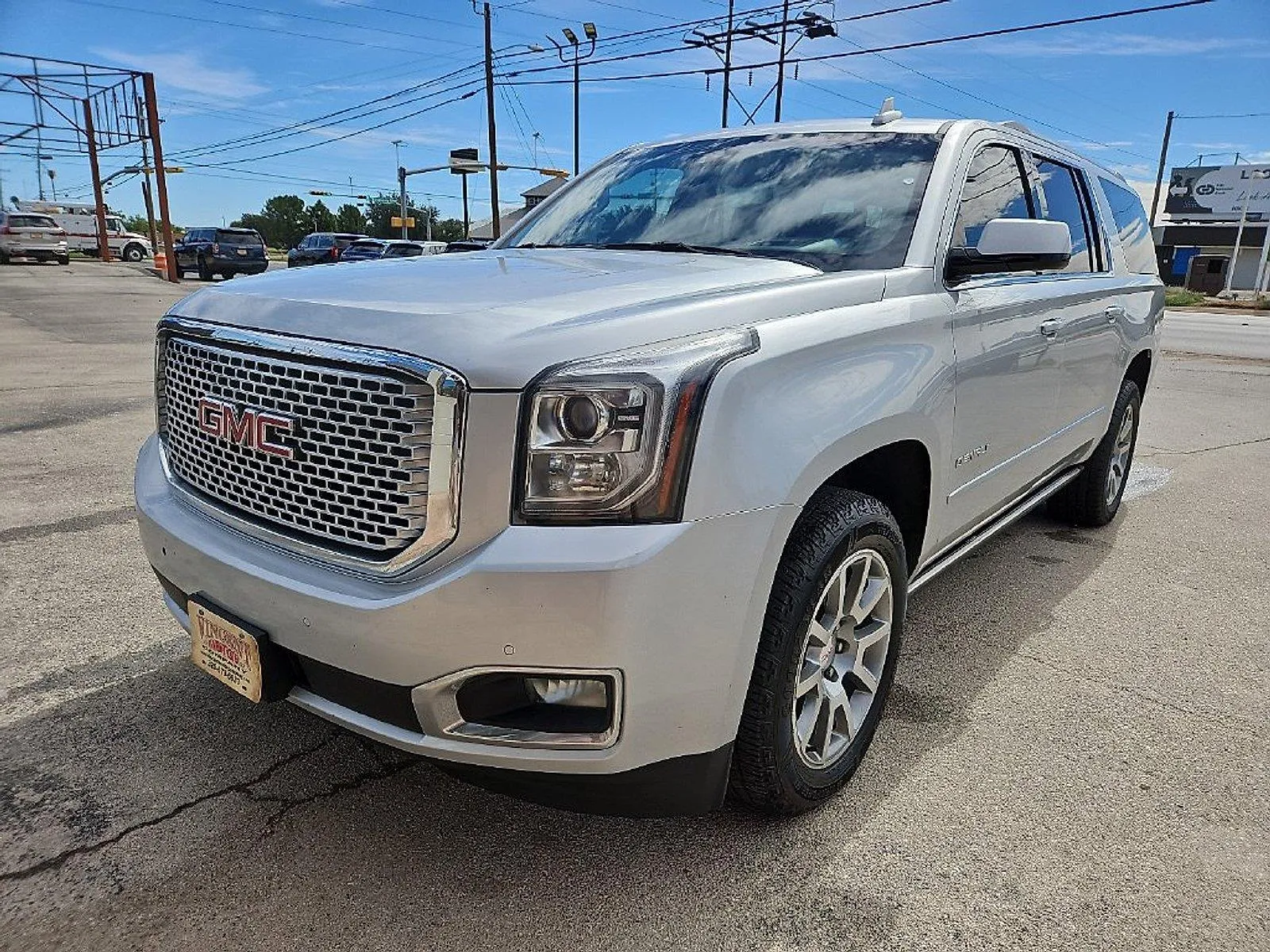 Silver 2017 GMC Yukon XL Denali for sale in Abilene, TX