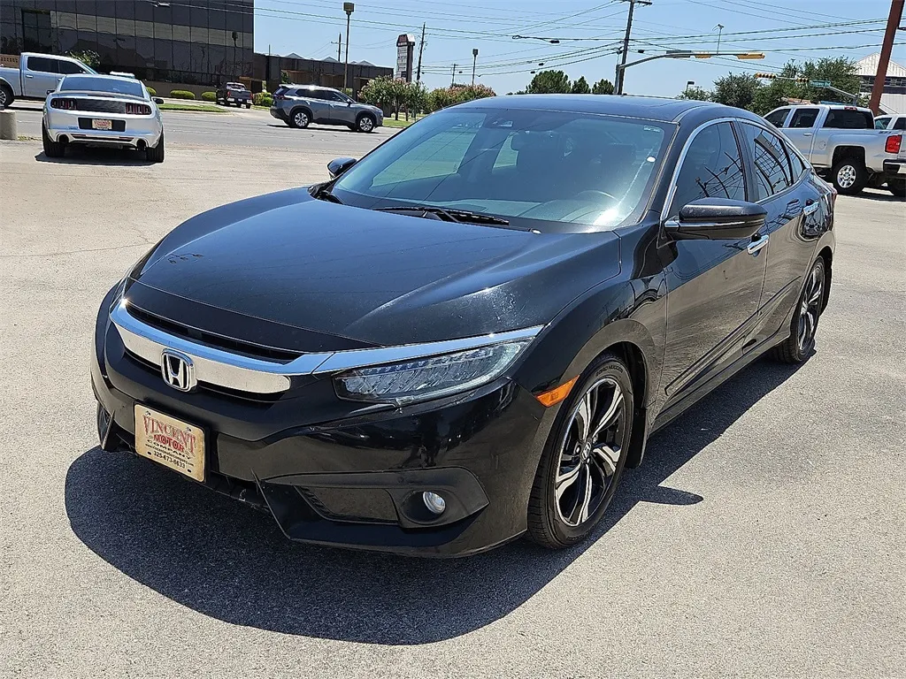 Black 2016 Honda Civic Touring for sale in Abilene, TX