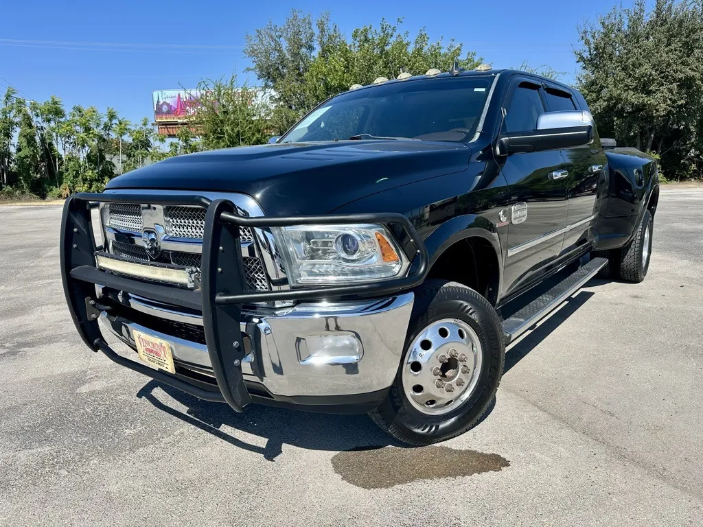 Black 2015 Ram 3500 Laramie Longhorn for sale in Abilene, TX