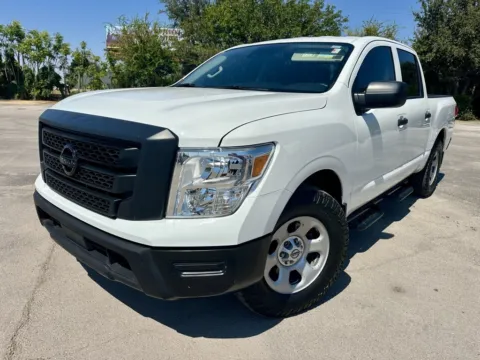 White 2023 Nissan Titan S for sale in Abilene, TX