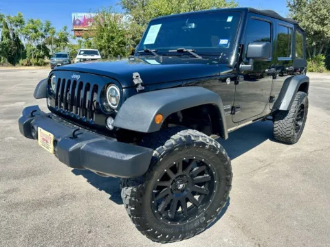 Black 2014 Jeep Wrangler Unlimited Sport for sale in Abilene, TX