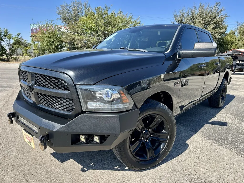 Black 2017 Ram 1500 Night for sale in Abilene, TX