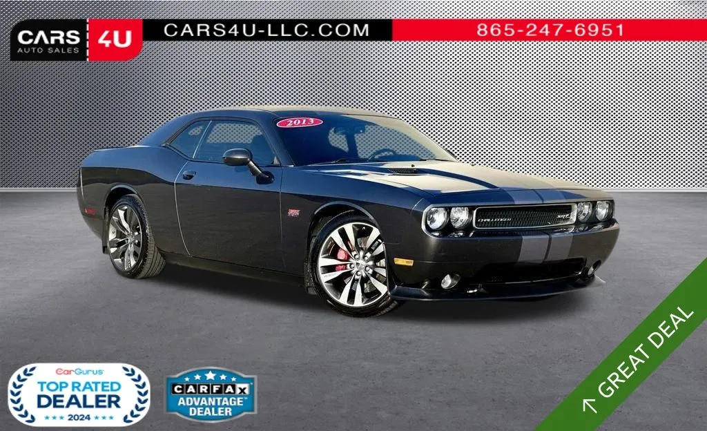 Used 2013 Dodge Challenger SRT8 for sale in Knoxville, TN at Cars 4 U