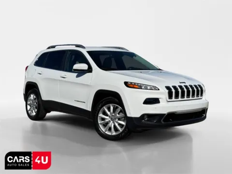 White 2017 Jeep Cherokee Limited for sale in Knoxville, TN