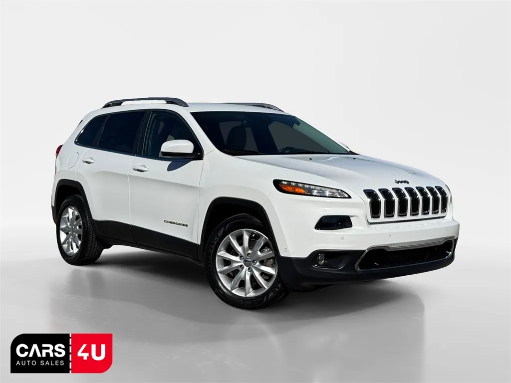 White 2017 Jeep Cherokee Limited for sale in Knoxville, TN