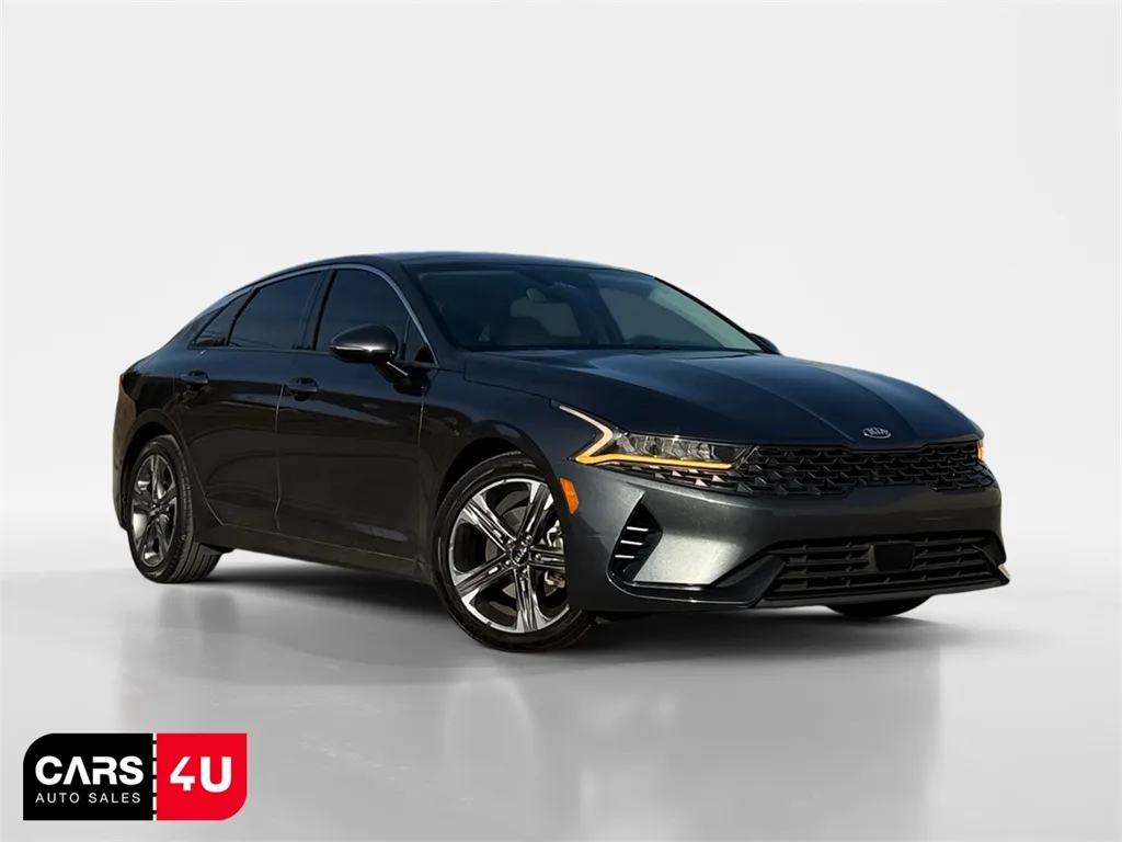 Gray 2021 Kia K5 EX for sale in Knoxville, TN