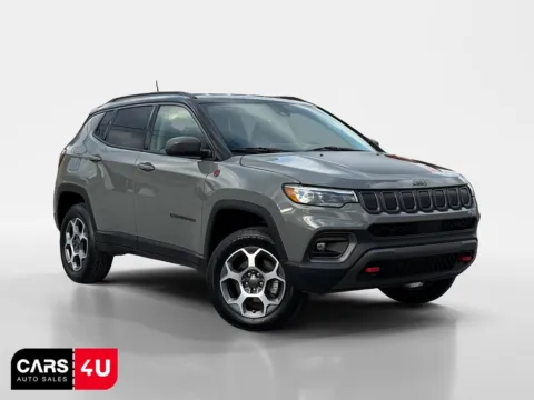 Gray 2022 Jeep Compass Trailhawk for sale in Knoxville, TN