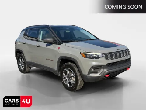Gray 2022 Jeep Compass Trailhawk for sale in Knoxville, TN