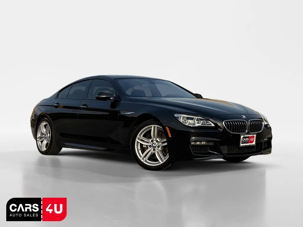Black 2016 BMW 6 Series 640i xDrive Gran Coupe for sale in Knoxville, TN
