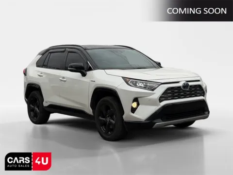 White 2020 Toyota RAV4 Hybrid XSE for sale in Knoxville, TN