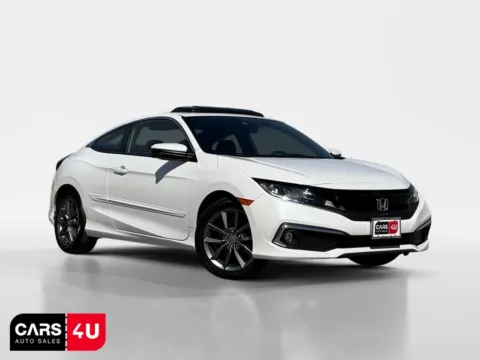 White 2019 Honda Civic EX for sale in Knoxville, TN