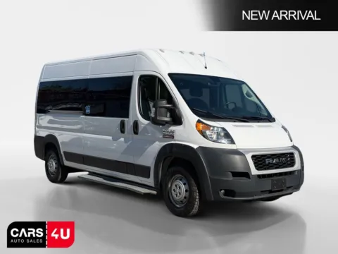White 2021 Ram ProMaster 2500 Window Van High Roof for sale in Knoxville, TN