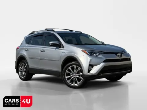 Silver 2017 Toyota RAV4 Hybrid Limited for sale in Knoxville, TN