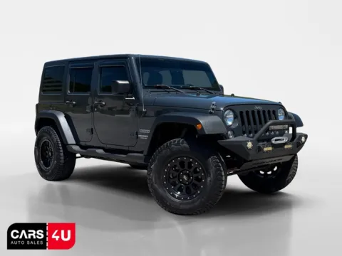 Gray 2017 Jeep Wrangler Unlimited Sport for sale in Knoxville, TN