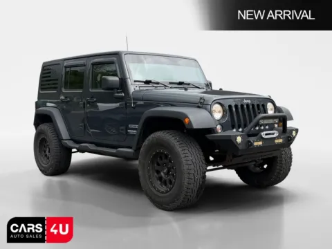 Gray 2017 Jeep Wrangler Unlimited Sport for sale in Knoxville, TN