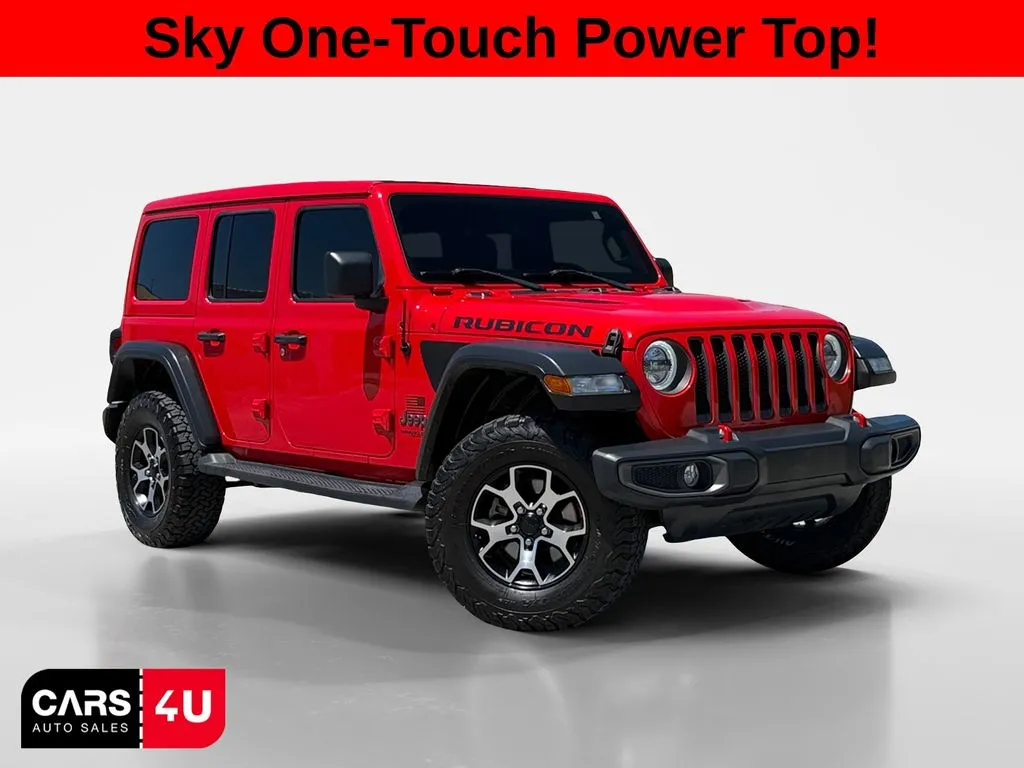 Red 2021 Jeep Wrangler Unlimited Rubicon for sale in Knoxville, TN