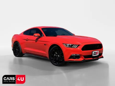 Orange 2015 Ford Mustang GT Premium for sale in Knoxville, TN