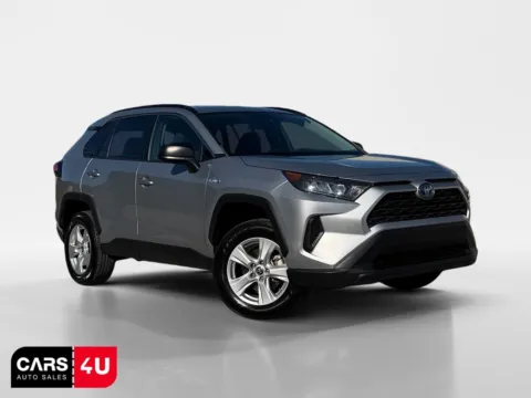 Silver 2021 Toyota RAV4 Hybrid LE for sale in Knoxville, TN