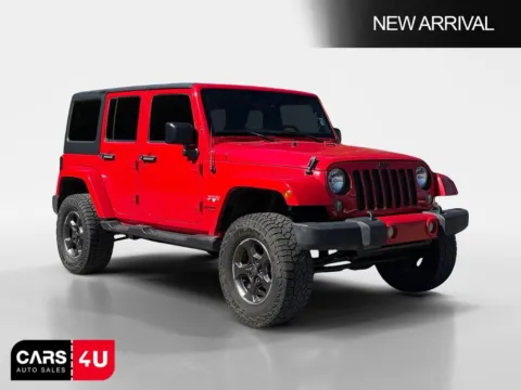 Red 2016 Jeep Wrangler Unlimited Sahara for sale in Knoxville, TN