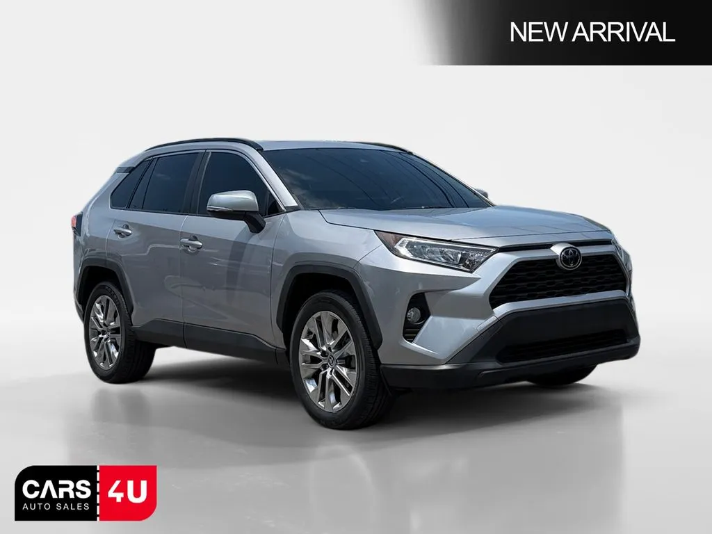 Silver 2021 Toyota RAV4 XLE Premium for sale in Knoxville, TN