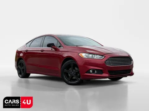 Red 2016 Ford Fusion SE for sale in Knoxville, TN