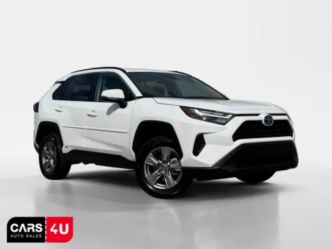 White 2024 Toyota RAV4 Hybrid LE for sale in Knoxville, TN