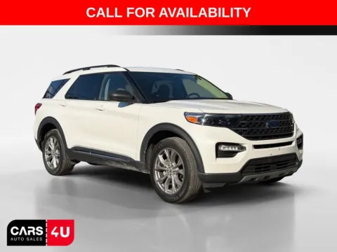 White 2022 Ford Explorer XLT for sale in Knoxville, TN