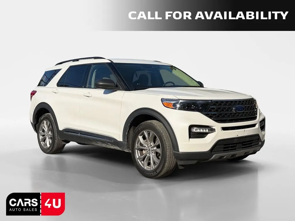 White 2022 Ford Explorer XLT for sale in Knoxville, TN