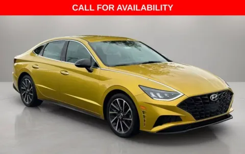 Yellow 2020 Hyundai Sonata SEL Plus for sale in Knoxville, TN