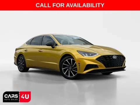Yellow 2020 Hyundai Sonata SEL Plus for sale in Knoxville, TN