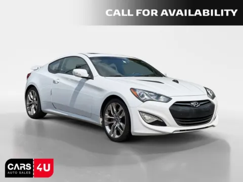 White 2015 Hyundai Genesis Coupe 3.8 Ultimate for sale in Knoxville, TN
