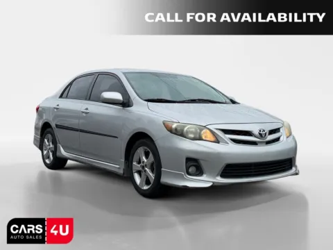 Silver 2013 Toyota Corolla S for sale in Knoxville, TN