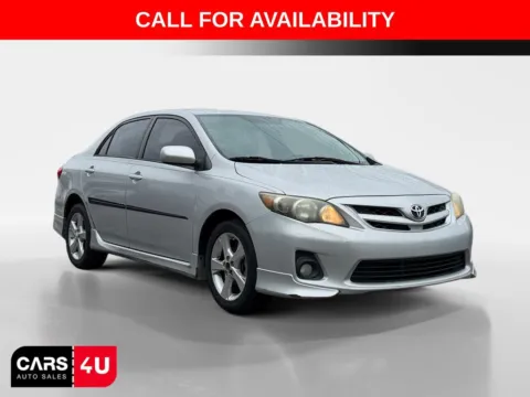 Silver 2013 Toyota Corolla S for sale in Knoxville, TN