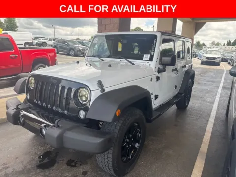 White 2015 Jeep Wrangler Unlimited Sport for sale in Knoxville, TN
