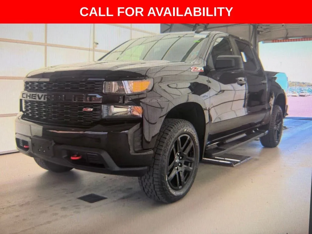 Black 2021 Chevrolet Silverado 1500 Custom Trail Boss for sale in Knoxville, TN