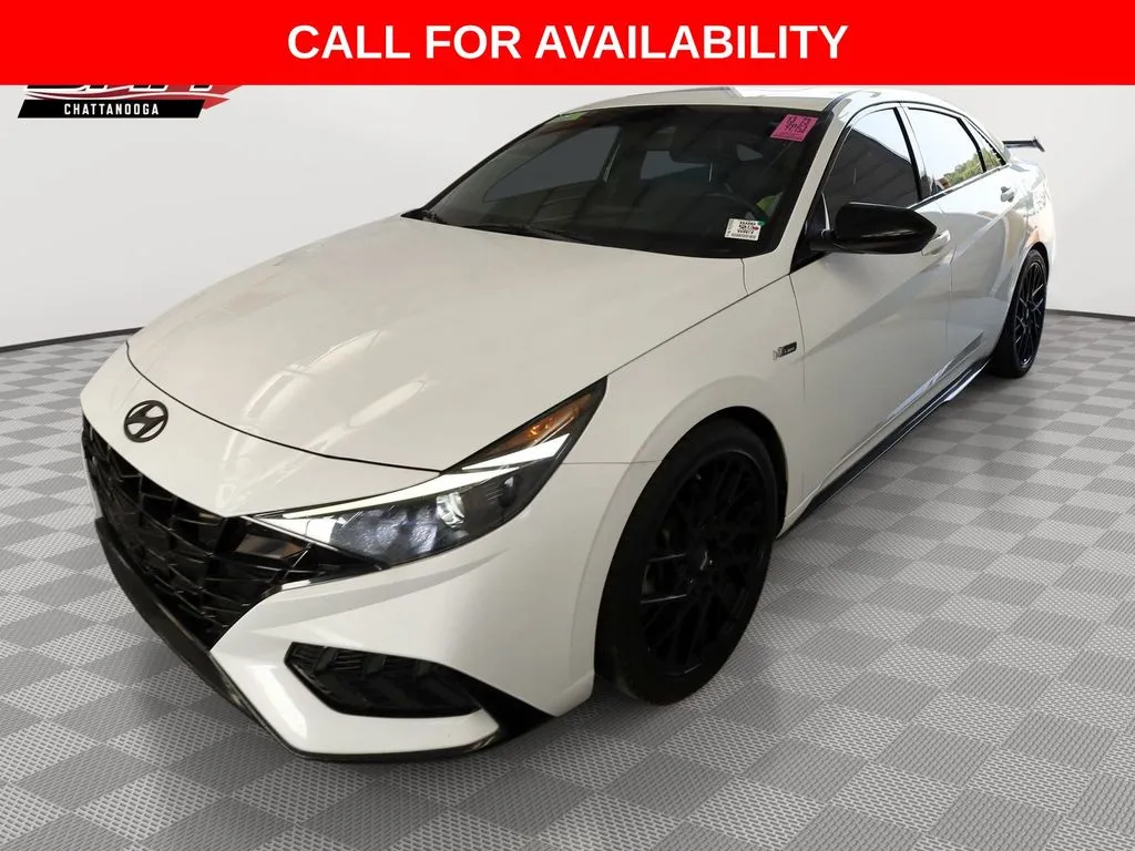 White 2021 Hyundai Elantra N Line for sale in Knoxville, TN