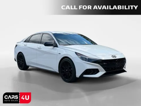 White 2021 Hyundai Elantra N Line for sale in Knoxville, TN
