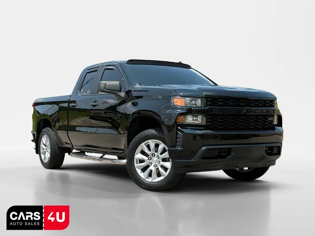 Black 2020 Chevrolet Silverado 1500 Custom for sale in Knoxville, TN