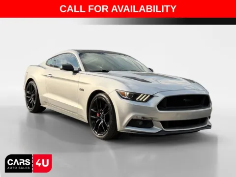 Silver 2017 Ford Mustang GT Premium for sale in Knoxville, TN