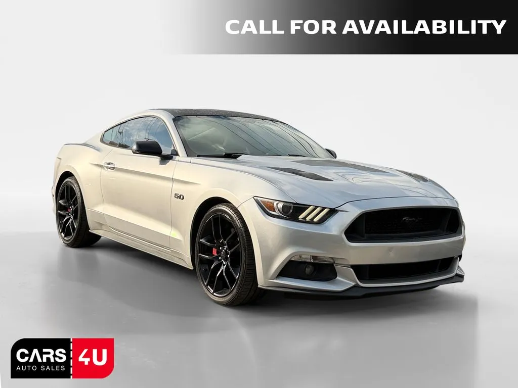 Silver 2017 Ford Mustang GT Premium for sale in Knoxville, TN